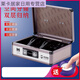 Cash box cash box small cash box cash box commercial lockable portable supermarket cash box simple aluminum alloy box F6189 length 29*width 21*height 20cm upgraded model