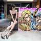 JOJO法尼瓦伦泰数字油画diy填充2024新款涂鸦手绘填色丙烯画画 d6174法尼瓦伦泰-经典常规款 90x90cm升级版色彩丰富DIY套装+