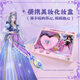 Ye Luoli Children's Princess Cosmetics 3-6-12-year-old girl performing makeup box non-toxic set birthday gift toys Xinyu Xingyuan hand-carrying beauty box [send makeup brushes]
