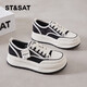 
Saturday;ST/SAT women's shoes for summer thick-soled fisherman's shoes for women 2025 new small fragrance style lace mesh breathable single shoes early autumn sail SSC1112A02 apricot color 5cm height increase and slimming 36