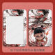 
Chunrui card cover, Ou Bing CP Nezha Ao Bing student sliding cover card set, rice card, bus card ID card protection cover access card campus style [674] picture double-sided card cover + white short lanyard