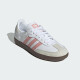 阿迪达斯（adidas）板鞋女鞋2025夏季新款学生复古运动鞋低帮轻便休闲鞋德训鞋 JI2677白/奇迹紫粉 samba 37 (230mm)