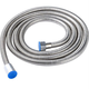 Haofanjie shower hose 3 meters universal shower head extension connection water pipe bathroom water heater water outlet stainless steel hose 3 meters stainless steel encrypted explosion-proof hose 1.5 times encryption
