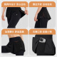 Gardez la taille haute legging à sec rapidement respirant pour les femmes qui coulent la mode de la mode faux yoga à deux pièces porte 12588 classique Black L