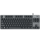 罗技（Logitech） K835 机械键盘 有线游戏键盘 TTC轴 84按键办公键盘 拼色键盘 K835 TKL红轴-吾皇万睡键帽款