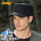Jeep (JEEP) hat men's baseball cap all-season cotton peaked cap flat-top sun hat middle-aged and elderly sun hat