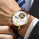 
OLEVS 520 Valentine's Day Gift Couple Watch A pair of fully automatic mechanical watches multi-functional gifts for boyfriend and girlfriend 3601+6636 white [Lifetime Warranty]