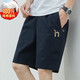 Mingzhiyu Paul 丨 1-fach 丨 Fünf-Punkte-Gelegenheits-Shorts Mode pure Baumwolle gerade Reißverschluss Lose Beachhose 9224 Khaki One Size L Empfohlen 100-120jin [Jin entspricht 0,5 kg]