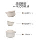 Rice husk disposable tea set Kung Fu tea cup camping party set teapot travel tea making outdoor portable tea two sets 6 teacups + teapot + fair cup / set