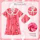 Modal Summer Children's Pyjamas Kurzärärmelte Mädchen Nachthemd Mädchen Baby Mädchen Home Kleidung Prinzessin Style können außerhalb 671# Yugui Hund One Size (14) Größe Höhe 127-137 cm 62 Jin [Jin gleich 0,5 kg]