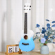 Jingjia Musical Instrument Internet Promi Ukulele weibliche kleine Gitarrenanfänger 23-Zoll-Schüler Kinder Jungen und Mädchen [23 Zoll] Schwarz-Weiß-Kontrast Voller Accessoires + Tuner