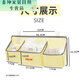
Zhewei Crib Storage Bedside Storage Bag Diaper Table-Hanging Storage Bag Bedside Storage Bag Foldable and Washable Upgrade-Happy Cat