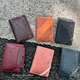 Feiyuega Kartenbeutel ID Bag Passport Storage Bag Multifunktionslager-Führer-Lizenz für Reiseboten und Frauen tragbarer Brieftaschenpassclip Brown Brown