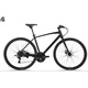 
Road bike 700C 21 speed men and women commuting bike bicycle mattressed gray/black