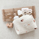 Korean baby stroller hanging bag multi-functional bear mommy bag baby walking artifact accessories bag name list coffee bear