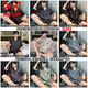 Catman (Miiow) 2025 Neue Pyjamas für Männer Sommereis-Seidenshorts Shorts Thin Style Jungen Frühling und Herbst Teenager Home Cloding Set Ice Seide 6627 L (Vorgeschlagene Größe 170, Gewicht 100-1