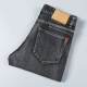 Lee DPRRE2024 Jeans nuevos para hombres Estiré Straight Empresas sueltas pantalones casuales versátiles 866 azul (1 par) 33