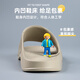 名创优品（MINISO）轻量脚感系列浴室拖鞋情侣家居鞋 云雾紫39-40码