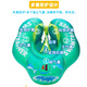 Zkhe baby ben de natation sous les bras allongés anneau bébé nage natation anti-roulement en gilet d'enfants enclos à airbag protectrice multiple [anneau de couchage des aisselles grandes / nourrissons] [L'aile de queue améliorée peut être détaché] Convient pour: 1 à 5 ans