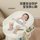Trimigo Diaper Table Baby Care Table nouveau-né couches de couches pour bébé rangement de rangement de salle de bain Baby Rackage de rangement trois-en-un-un lait blanc [rack de jouets + lavabo + rangement à double couche