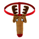 Qingmao Christmas cartoon deer spoof men's single thong extended j-set gay party performance sexy underwear deer underwear one size