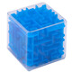 Yuxuan Ling Zhuoma Sechsgesichtige Labyrinth Perlen Spielzeug 3D Dreidimensional Magic Cube Bälle kreative Geschenke für Männer und Mädchen 3-6 Jahre alte Kinder Blau 8 cm Farbboxverpackung