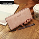 Chaseng / Kavlon pour le portefeuille long Hold Holding 2025 Nouveau sac à main de style coréen Sac de téléphone mobile Mobile Wallet Wallelet Fashion Wallet Black [Flagon officiel]