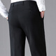 
Pier Cardan trousers men's spring and summer thin middle-aged men's high elastic non-iron comfortable straight pants casual breathable suit pants F9906 blue 36 (2.9 feet waist)