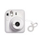 Fuji (FUJIFILM) Japan Direct Mail Polaroid Camera mini12 One-time Imaging Best Choice for Gifts Jasmine White