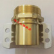 
ZHIO shield machine two-half buckle bi-tower joint EN14420 aluminum alloy safety pipe clamp brass external thread pipe tail core 1 inch DN25 aluminum pipe clamp copper joint
