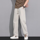 Chen Tanghose Herren Sommereis Seiden losen lässigen Hosen Herren -Casual Hosen Herren Hosen atmungsaktuelle große Hosen Arbeiten CJ6636 Khaki 3xl