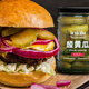 Lasicilia rusa pepino agrio 680g*2 botellas Vietnam importada de pepino leche pepindea de pepino hamburguesas alimentos occidentales