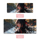 Xingzeji Mouse Pad Super Large Anime Game 2D E-Sports Student Learning Lock Edge Mouse PAD PAUT CHAPPORISÉ ANTÉRÉ COMPTORTING OFFICE DE BURE