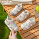 Tombeck Baby Summer Mosquito Repulsent Sandales pour garçons et filles Chaussures de semelles molles antidérapantes pour les bébés et les tout-petits Khaki Taille 17