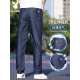 
Playboy (PLAYBOY) ice silk men's jeans 2025 new loose straight-leg tensile long pants men's summer style 9767# light blue thin style 34 waist 2 feet 7