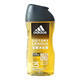 Adidas adidas Herren Shampoo Duschgel Sportmassage Badeduft Drei-in-eins-Shampoo Eroberung 250 ml