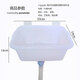 Ye Yu kitchen simple thickened plastic sink with drain single-slot pool stand water basin vegetable basin wash basin wash basin white small hook basin 33*24*14