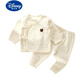 Disney newborn baby split set pure cotton baby autumn clothes autumn pants newborn monk full moon suit four seasons pajamas boneless 12245 coffee bear 52 newborn baby
