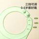 HOY BELL (HOY BELL) baby bib supplementary food and meal bag waterproof silicone baby bib saliva towel children's clothing 2 green green