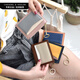 Chaseng / Kavlon2025 Small pour femmes Sac de carte mignon CARTE CARDE simple et pratique Version coréenne Mini Bank Card Integrated Coin Wallet Orange [Flagon officiel]