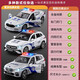 结盟者儿童玩具警车3-6岁超大号合金奔弛车公安110特警察车男孩汽车模型 【主图款 合金】宝馬X5六开门公安警车