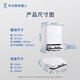 ECOVACS Sweeping Roboter X5 Pro Ultra White Water Tank Version Fewing Waschanschläge und Trocknen integrierter automatischer Reinigungsstaubsammlung und Reinigungsboden Haare Nullwindend und flexibel. Nationale Subvention 15%