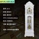 Floor-standing clock Living room solid wood Chinese retro seat clock vertical classical time-releasing atmospheric mechanical European vertical clock Ivory white 9921 Machinery