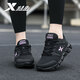 
Xtep women's shoes 2025 summer mesh breathable sports shoes lightweight black brand running shoes trendy versatile casual shoes black/smoke gold purple 7001 36 - Spot quick delivery
