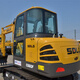 60 Glass de excavador 680 690E F Agranaje delantero Puerta deslizante de la ventana deslizante Inferior Vidrio templado hacia la parte trasera Empuja izquierda