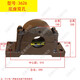 XMSJ thickened four-bolt fixed cast steel bearing seat tile box 3610361136126133614 planing and split upper and lower cast steel 3524