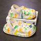 
Changxiang Huili Children's Cave Shoes Boys Boys' Toe Slippers 2025 Summer New Soft Sole Outdoor Wear Medium Large Children's Beach Sandwich Boy Yellow Green Orange Dragon 27