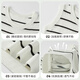 
Cat men women's base vest [sweat-absorbent and breathable] Summer white striped straps with knitted inner knitted base shirt outside