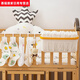 Cesta de la noche Bolsa para la cama para niños Baby Baby Tia -Tavel Box de almacenamiento Diapers de bebé Bolsa colgante Clip giratorio multifuncional [5 paquetes]