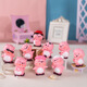 SHANPO (SHANPO) Girls' Birthday Gift Niche High-end and Practical Little Beaver Ruby Loopy Blind Box Hand-Off Desk Ornament Little Beaver Happy Daily (8 pcs end box not repeated)
